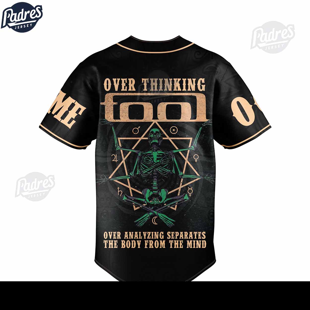 Tool Band Custom Baseball Jersey - Padres Jersey Oasis: Elevate Your Baseball Style Game