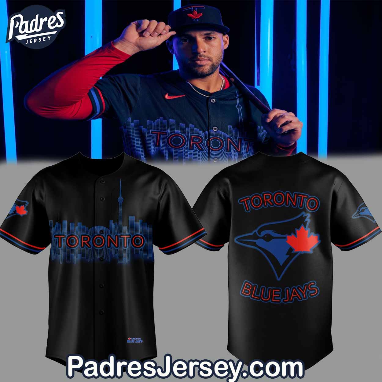 Toronto Blue Jays City Connect 2024 Baseball Jersey Outfit - Padres Jersey Oasis: Elevate Your Baseball Style Game