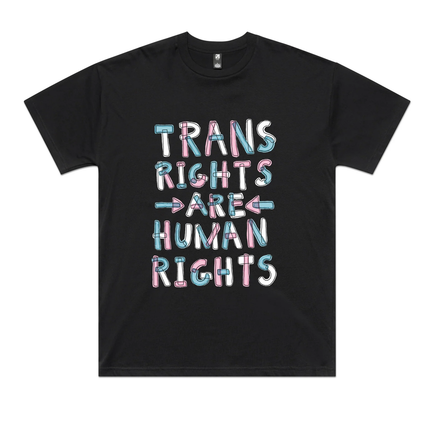 Trans Rights Are Human Rights Oversized Tee