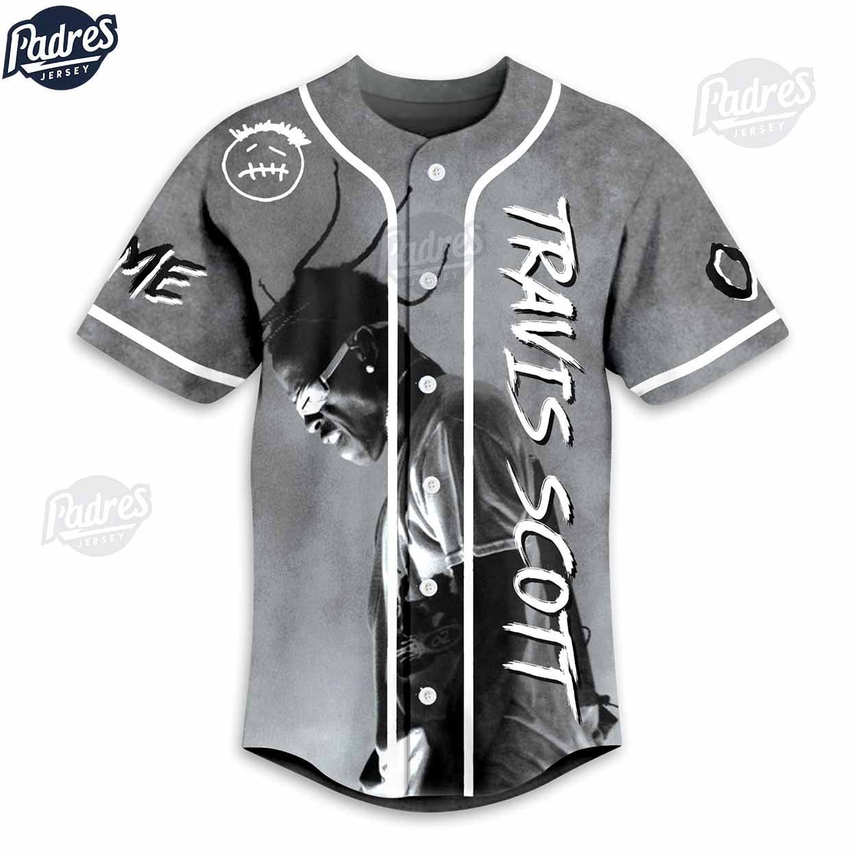Travis Scott They Slept On Me 10 times Custom Baseball Jersey - Padres Jersey Oasis: Elevate Your Baseball Style Game