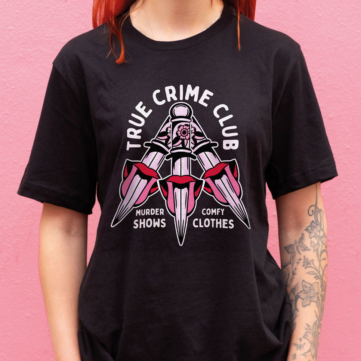True Crime Club T-Shirt Style001