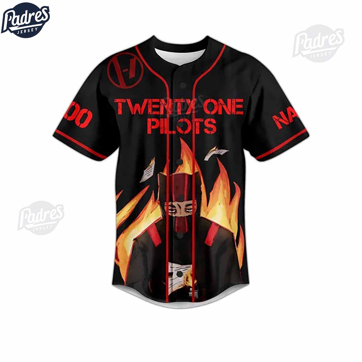 Twenty One Pilots Overcompensate Custom Baseball Jersey - Padres Jersey Oasis: Elevate Your Baseball Style Game