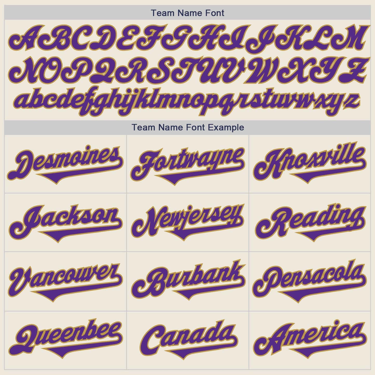 Custom Cream Purple-Old Gold Authentic Two Tone Baseball Jersey