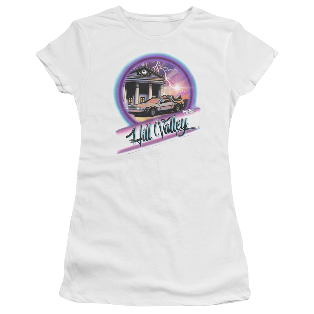 Back To The Future Ride - Juniors T-Shirt
