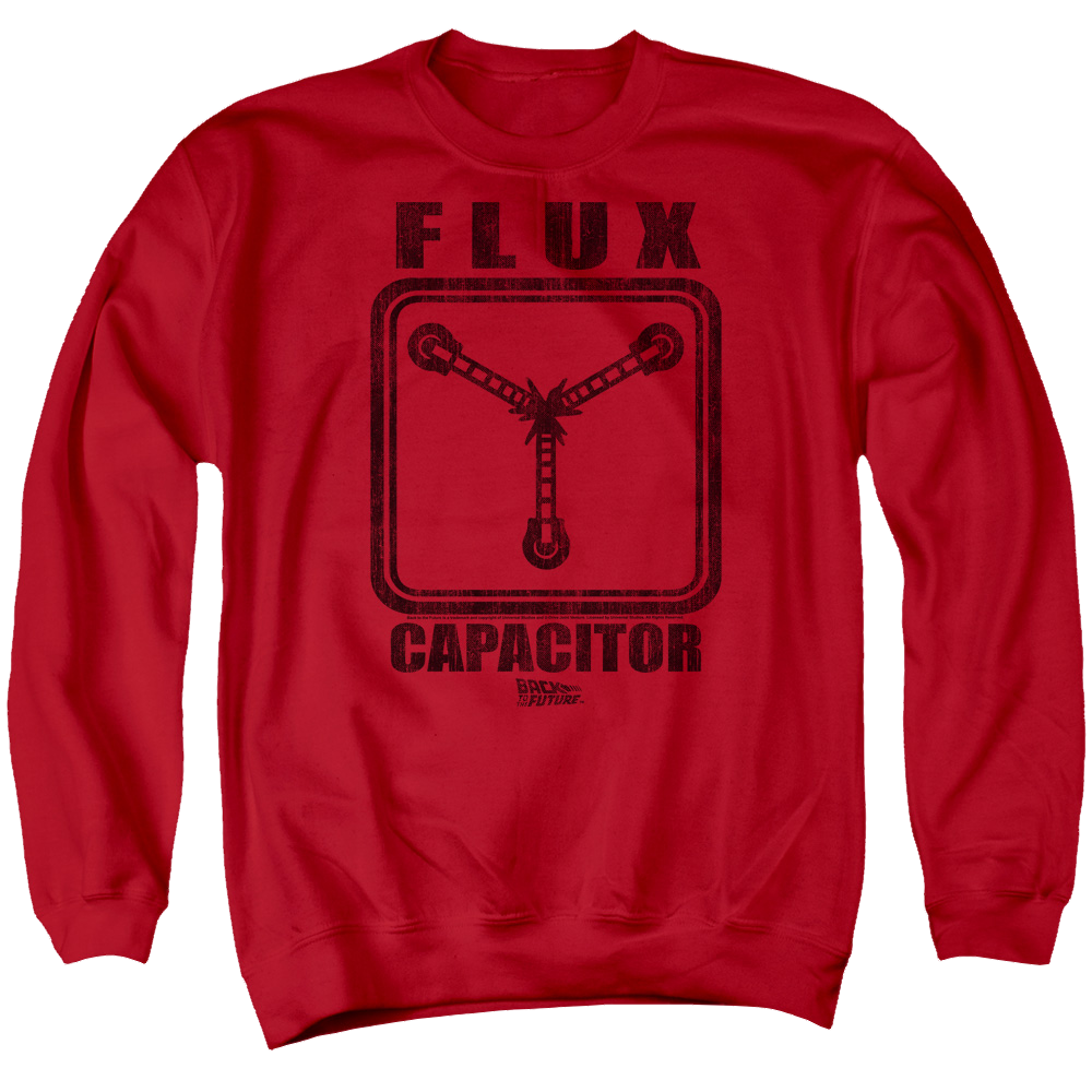 Back to the Future Trilogy Flux Capacitor - Men's Crewneck Sweatshirt