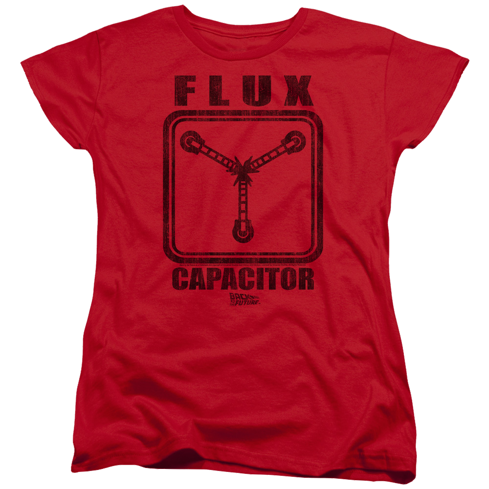 Back to the Future Trilogy Flux Capacitor - Women's T-Shirt