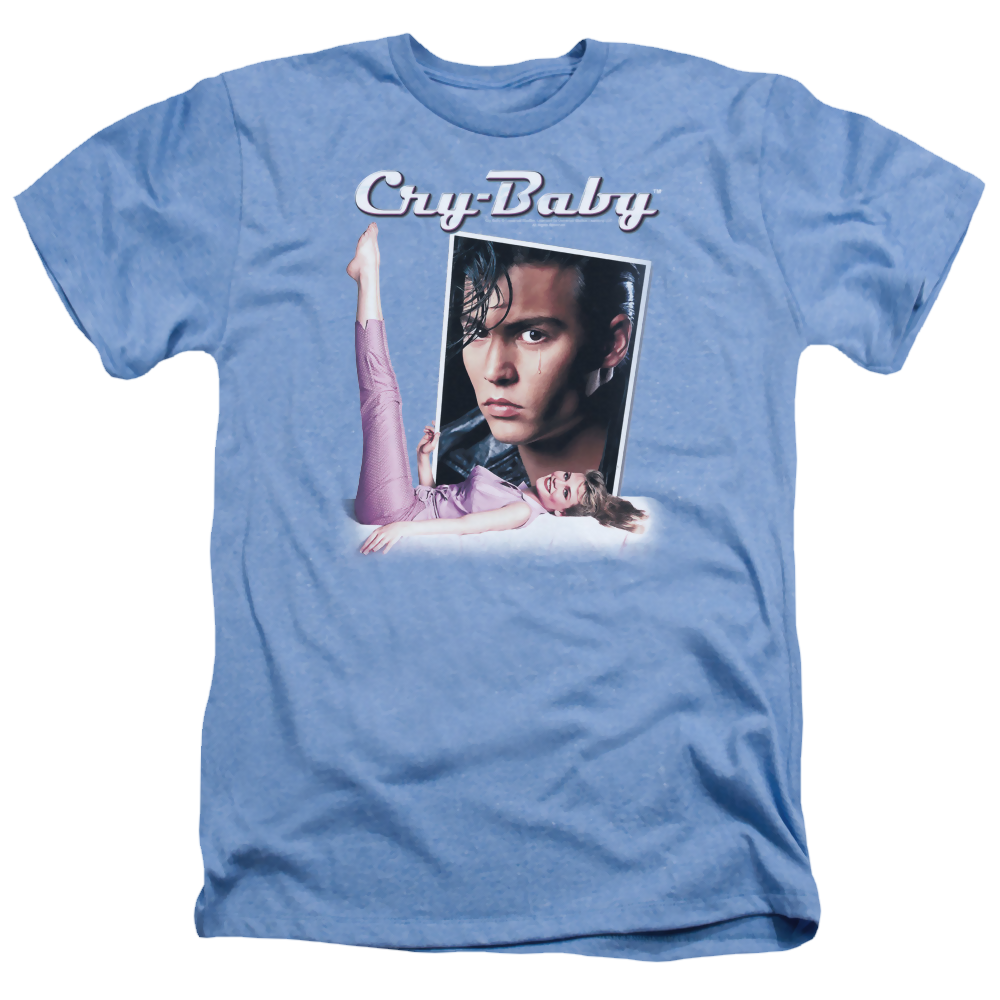 Cry Baby Title - Men's Heather T-Shirt