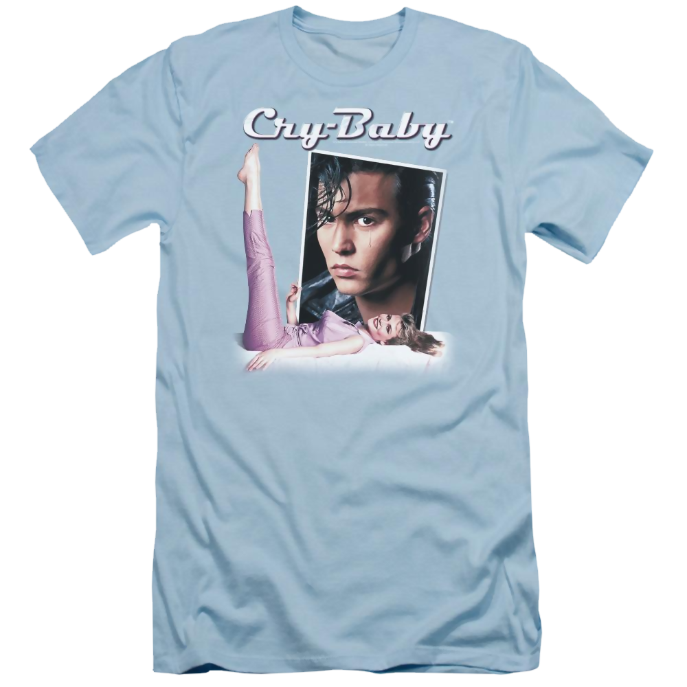 Cry Baby Title - Men's Slim Fit T-Shirt