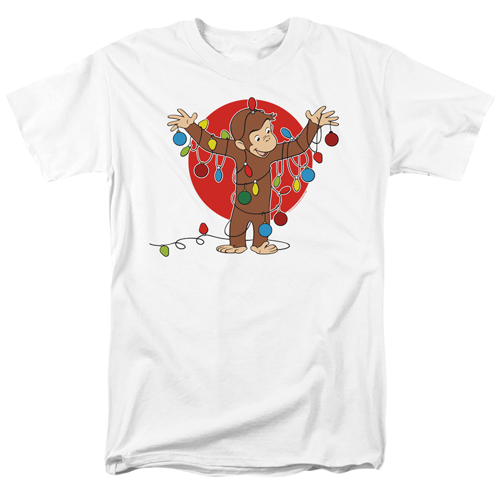 Curious George Lights - Men's Regular Fit T-Shirt