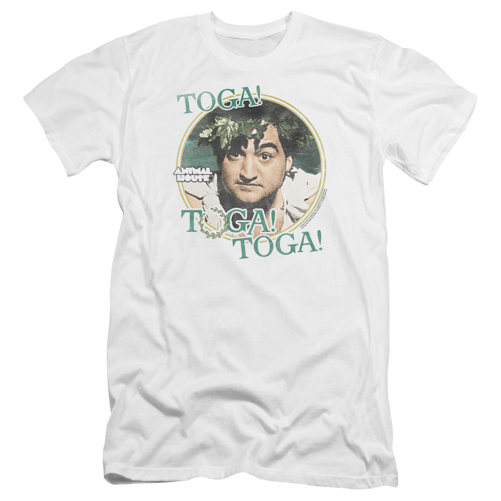 Animal House Toga - Men's Premium Slim Fit T-Shirt