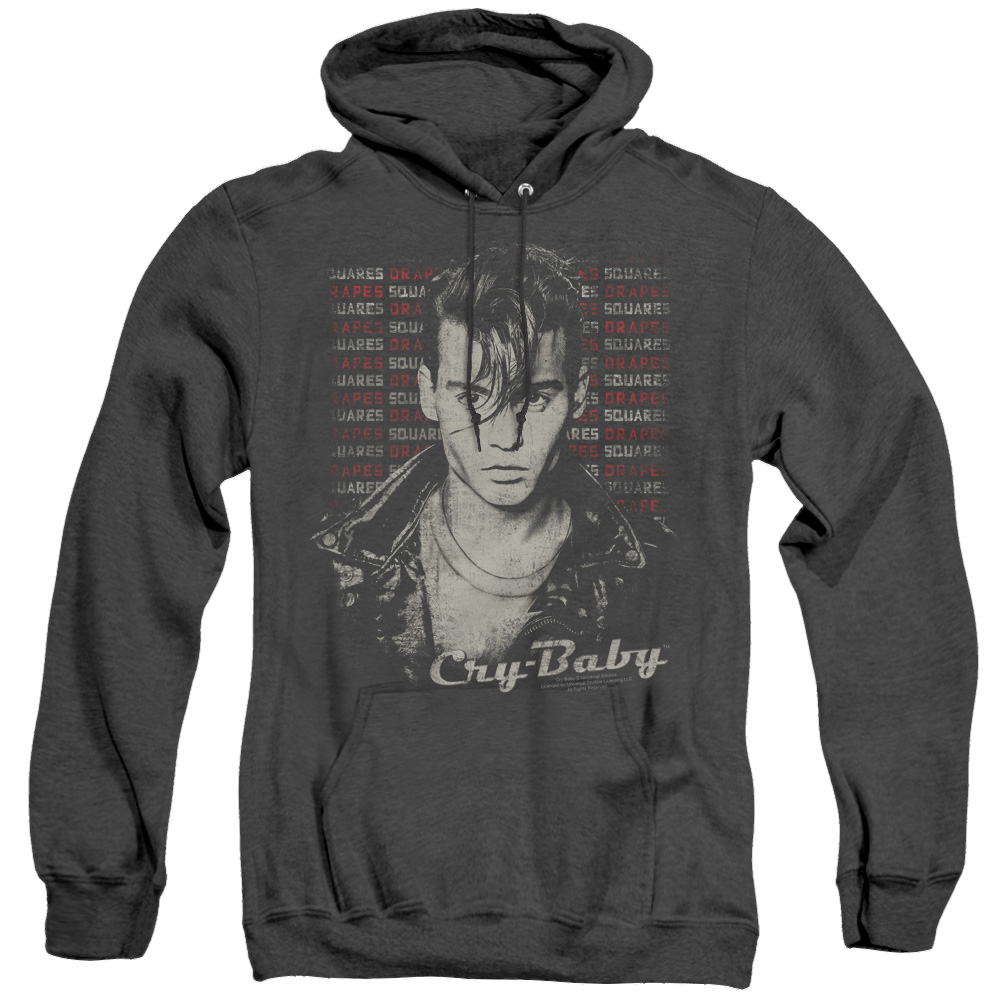 Cry Baby Drapes & Squares - Heather Pullover Hoodie