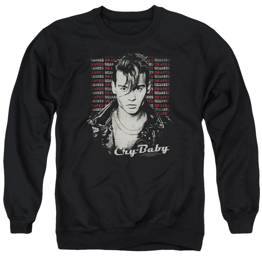 Cry Baby Drapes & Squares - Men's Crewneck Sweatshirt