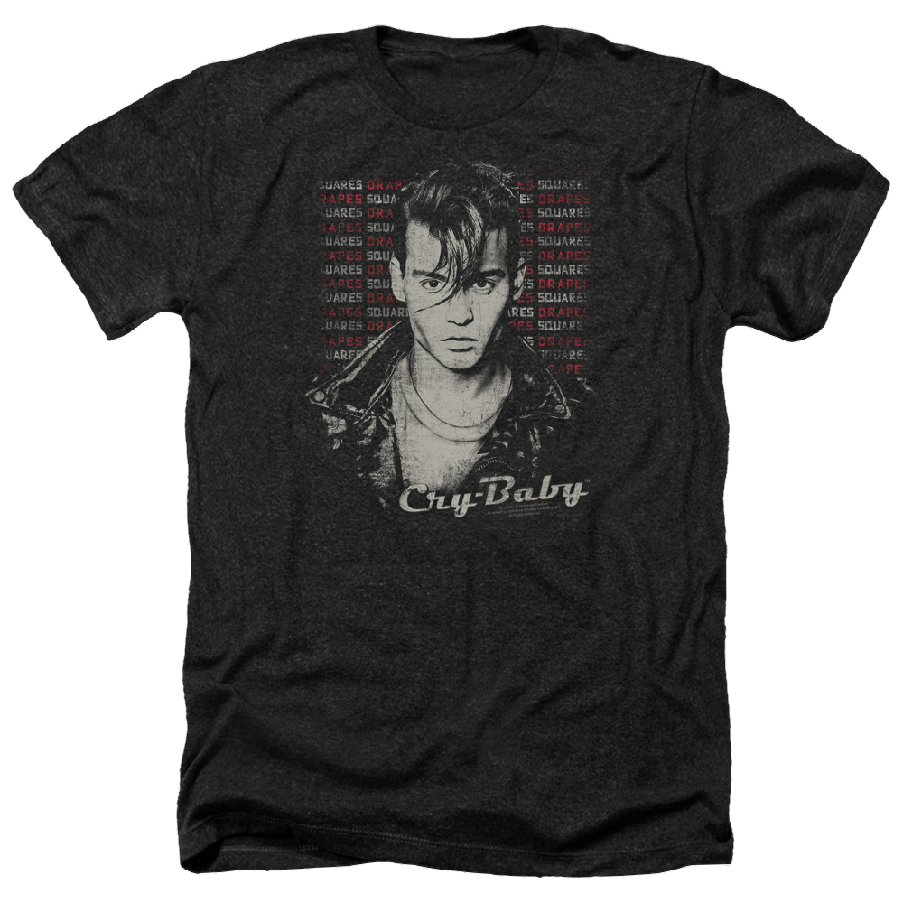 Cry Baby Drapes & Squares - Men's Heather T-Shirt