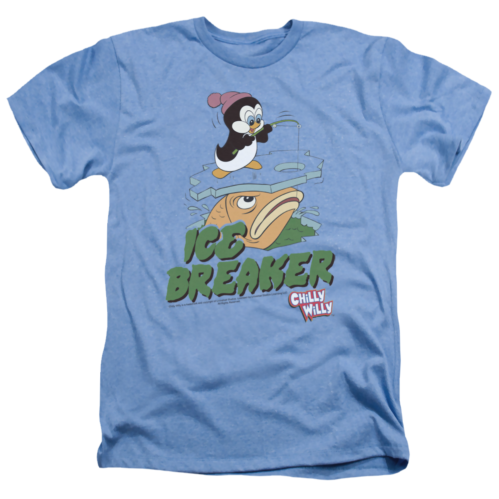 Chilly Willy Ice Breaker - Men's Heather T-Shirt