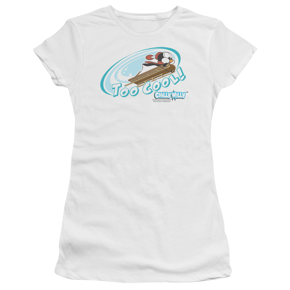 Chilly Willy Too Cool - Juniors T-Shirt