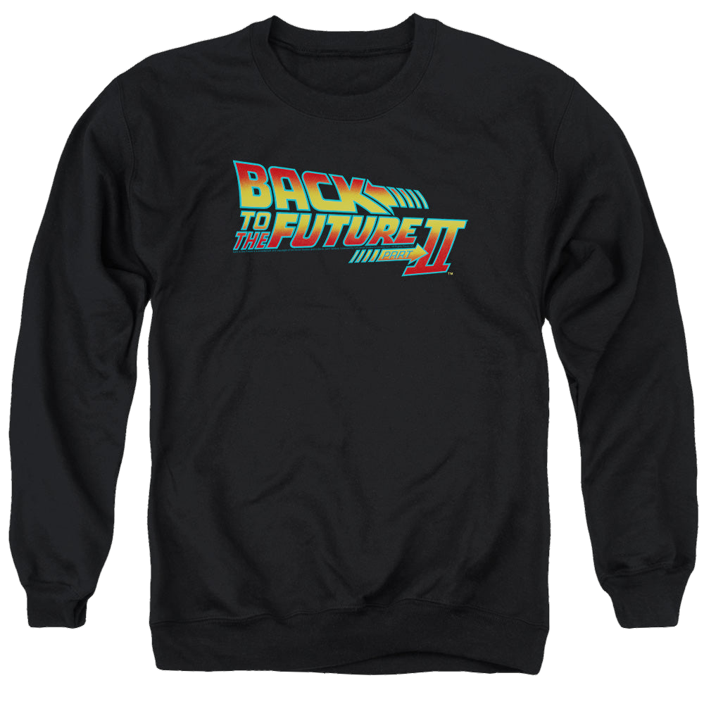 Back to the Future Trilogy Logo - Men's Crewneck Sweatshirt Style001