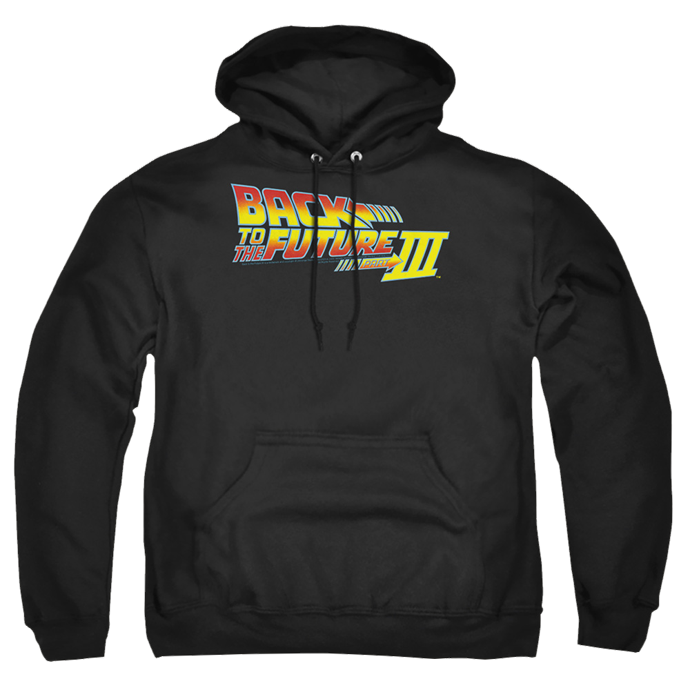 Back to the Future Trilogy Logo - Pullover Hoodie Style001