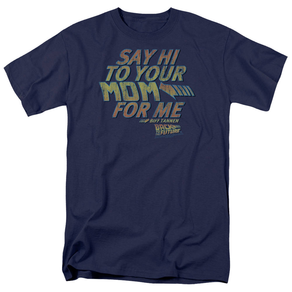 Back To The Future Say Hi - Men's Regular Fit T-Shirt