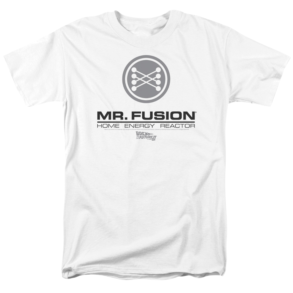 Back to the Future Trilogy Mr. Fusion Logo - Men's Regular Fit T-Shirt