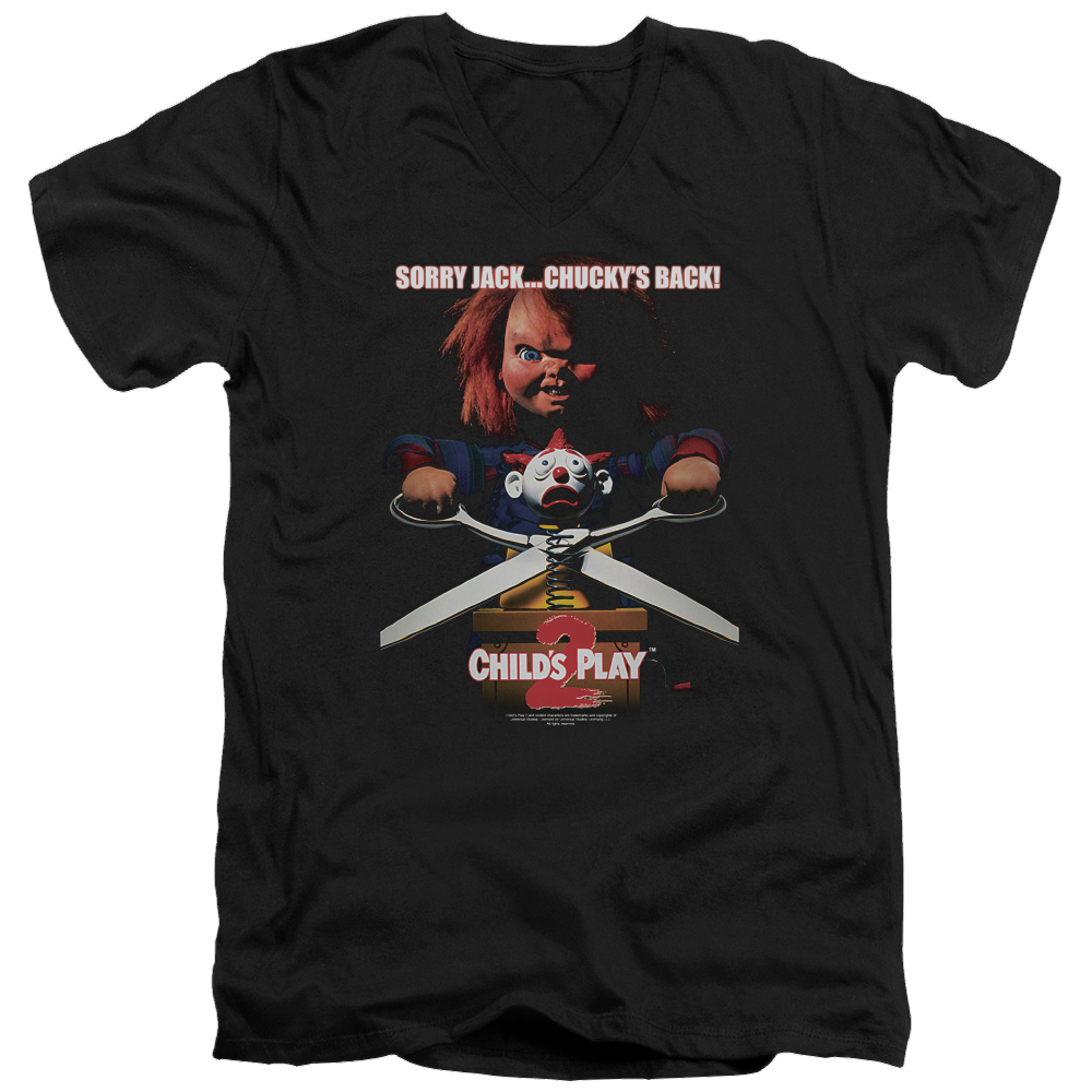 Child's Play Chuckys Back - Men's V-Neck T-Shirt