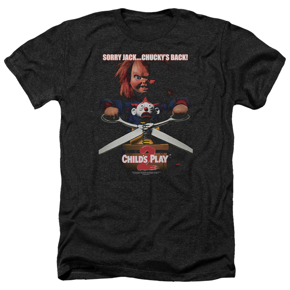 Child's Play Chuckys Back - Men's Heather T-Shirt