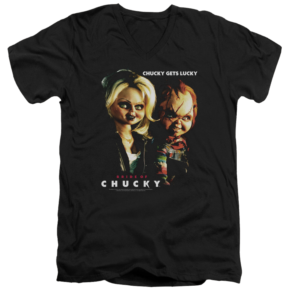 Child's Play Chucky Gets Lucky - Men's V-Neck T-Shirt
