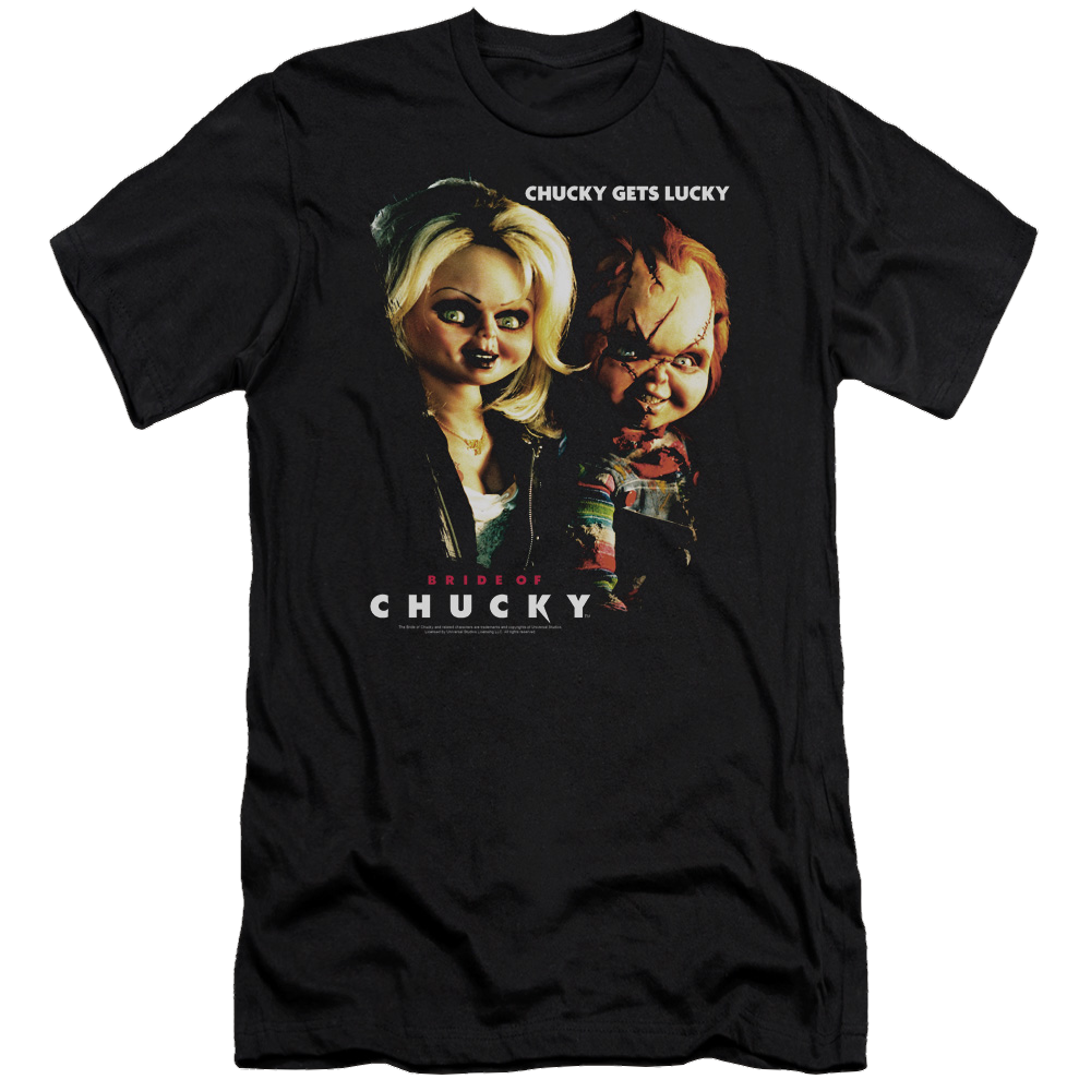 Child's Play Chucky Gets Lucky - Men's Premium Slim Fit T-Shirt