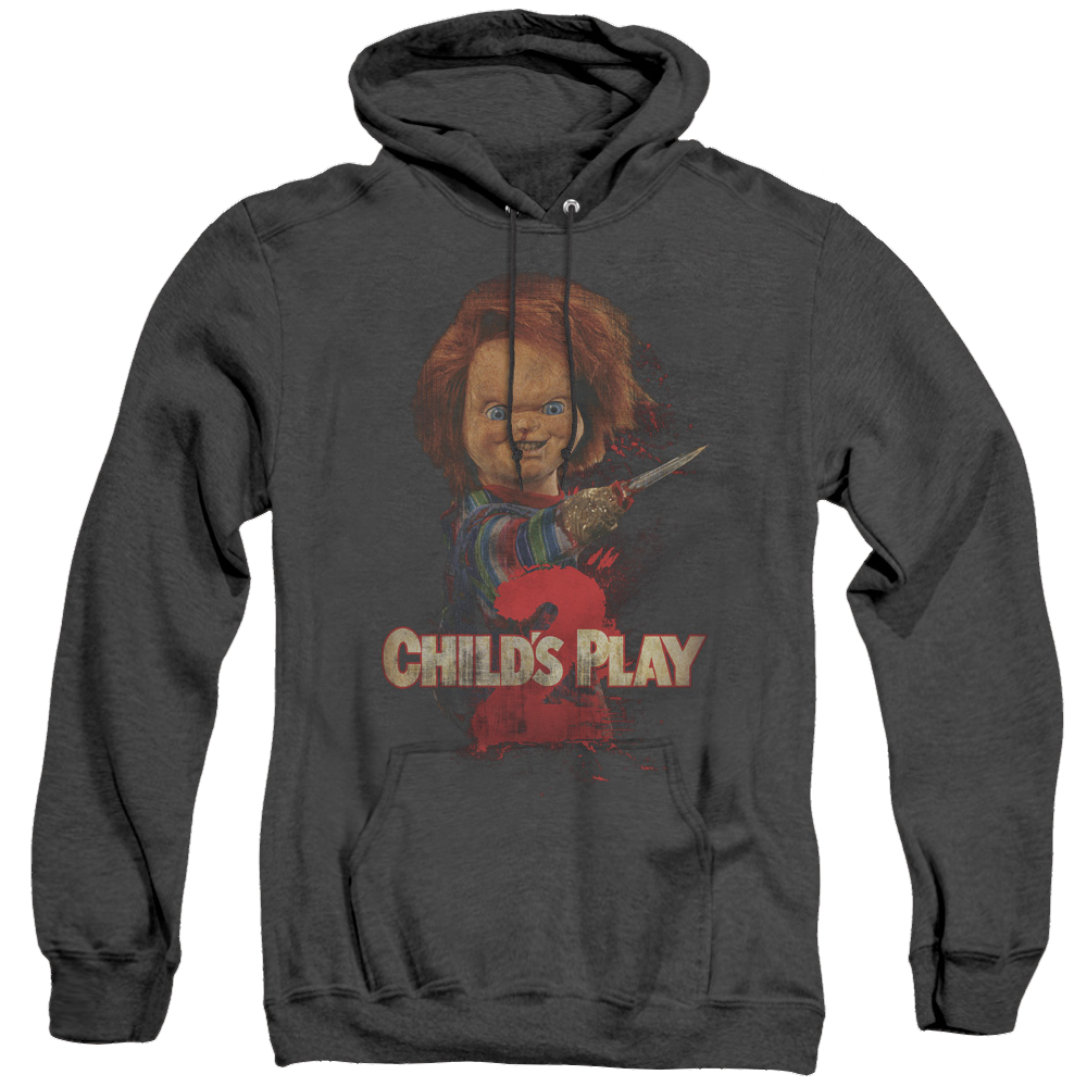 Child's Play Heres Chucky - Heather Pullover Hoodie