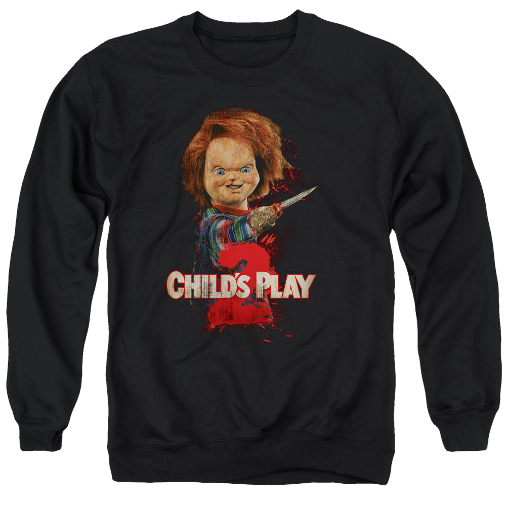 Child's Play Heres Chucky - Men's Crewneck Sweatshirt