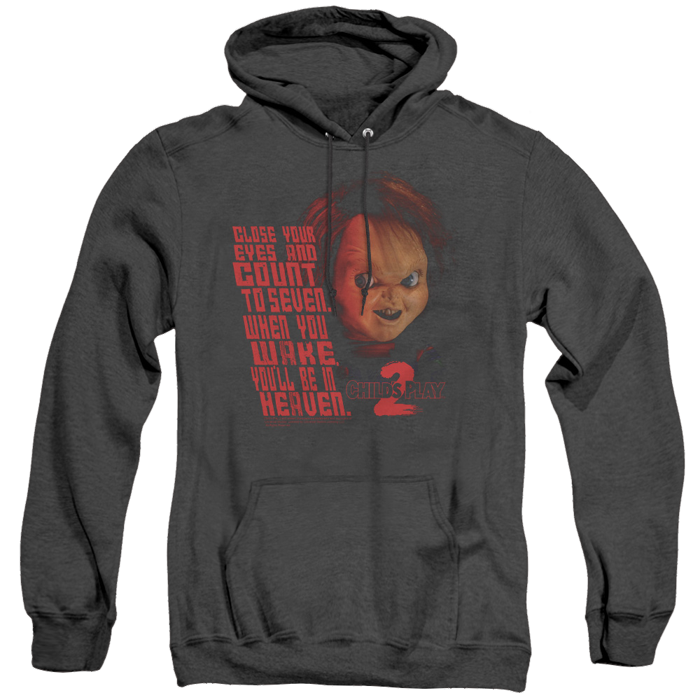 Child's Play In Heaven - Heather Pullover Hoodie