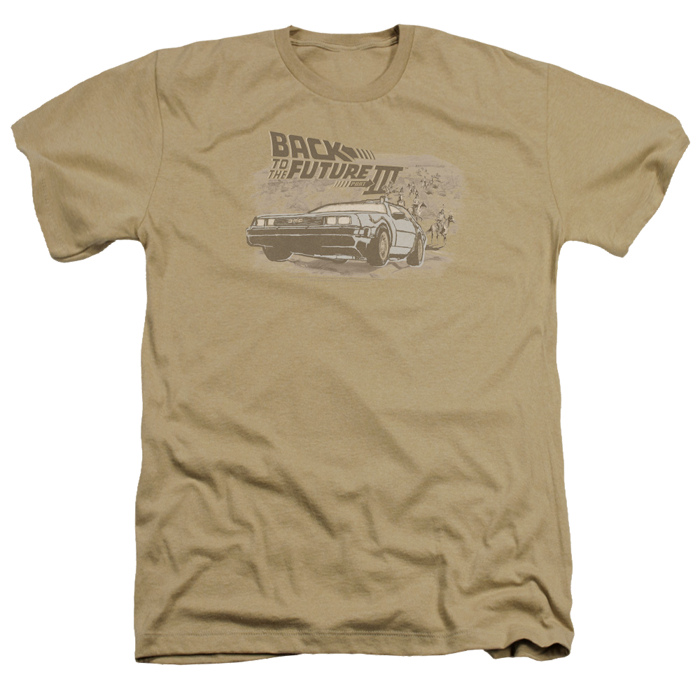 Back to the Future Trilogy Carboys And Indians - Men's Heather T-Shirt