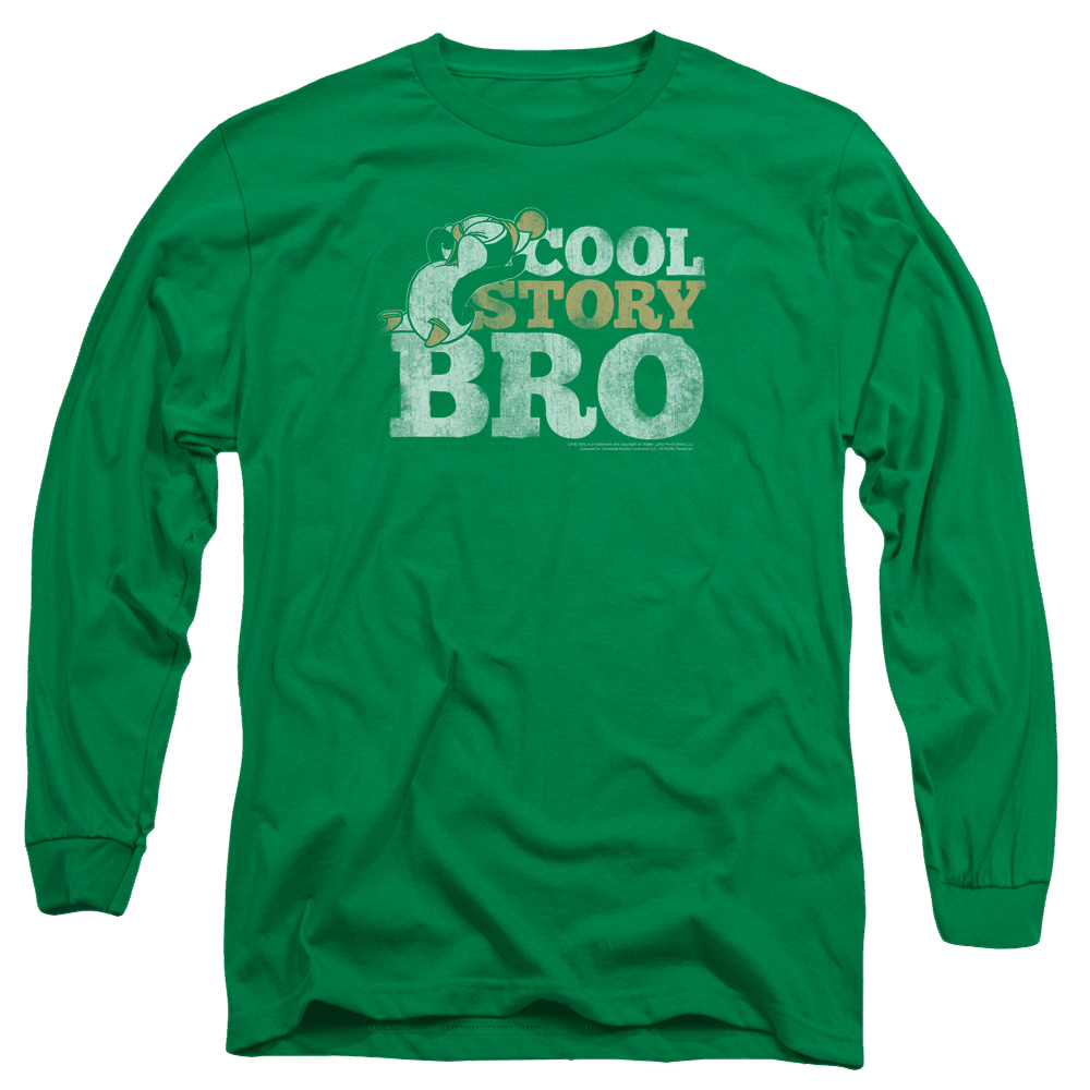 Chilly Willy Cool Story - Men's Long Sleeve T-Shirt