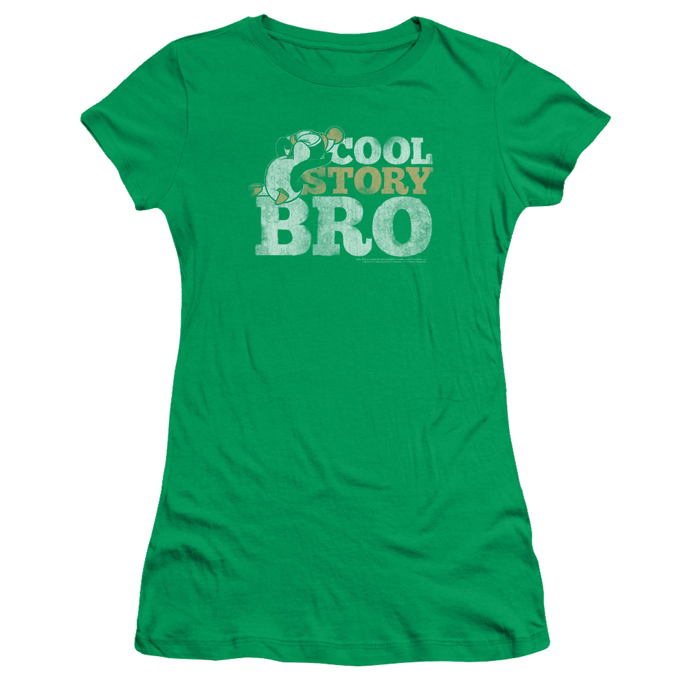 Chilly Willy Cool Story - Juniors T-Shirt
