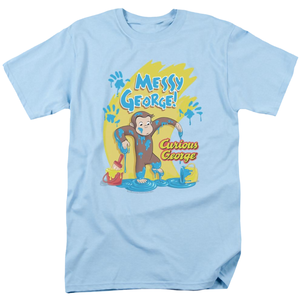 Curious George Messy George - Men's Regular Fit T-Shirt