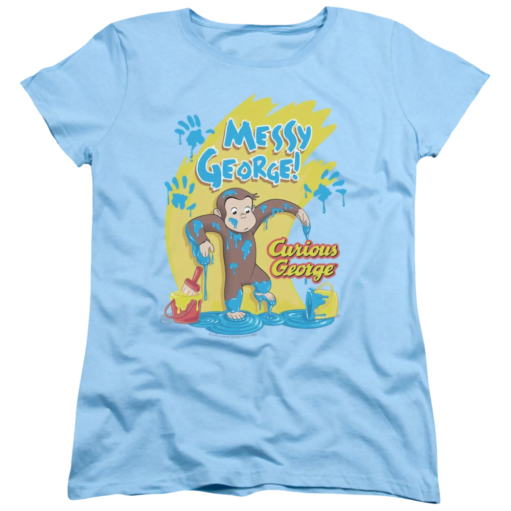 Curious George Messy George - Women's T-Shirt