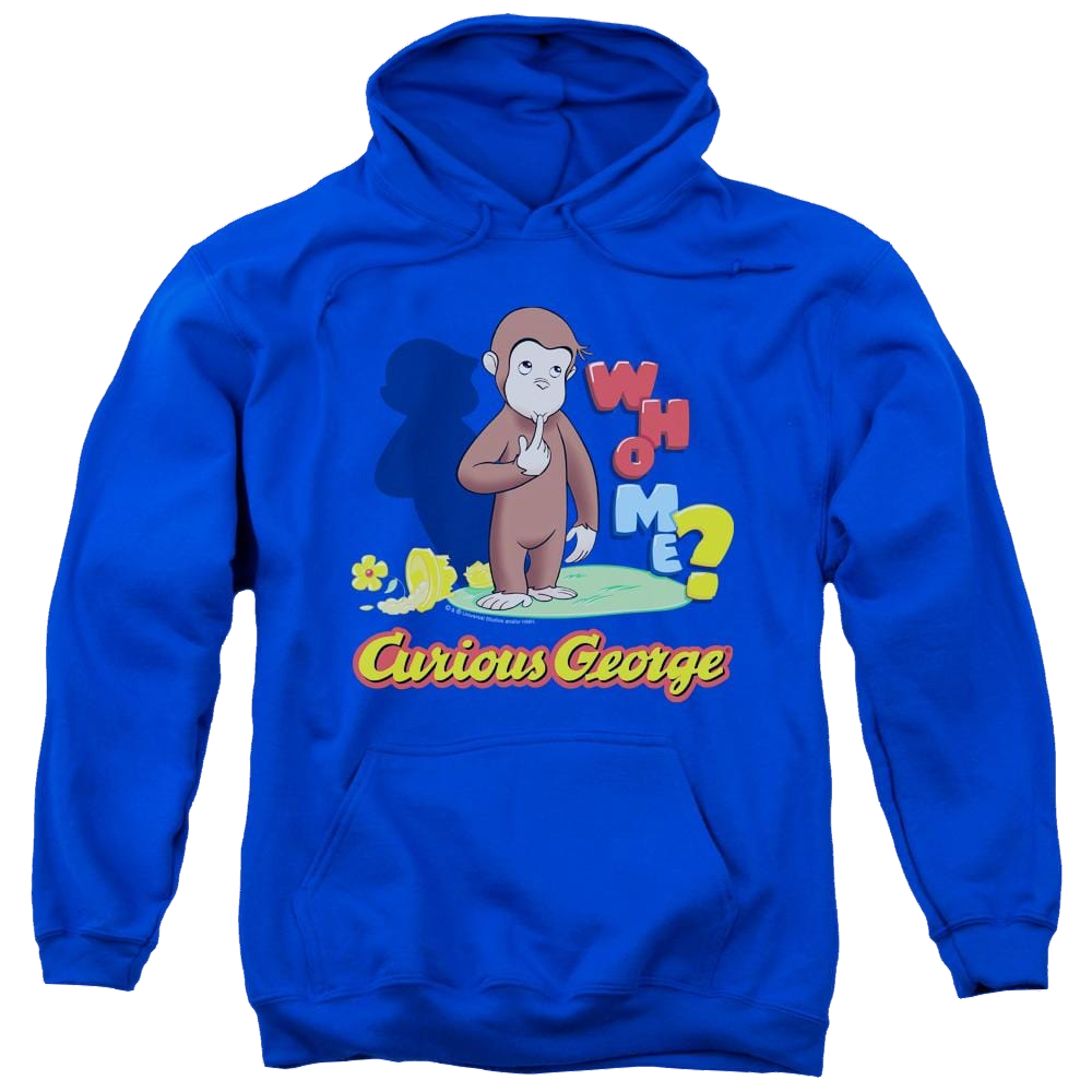 Curious George Who Me - Pullover Hoodie
