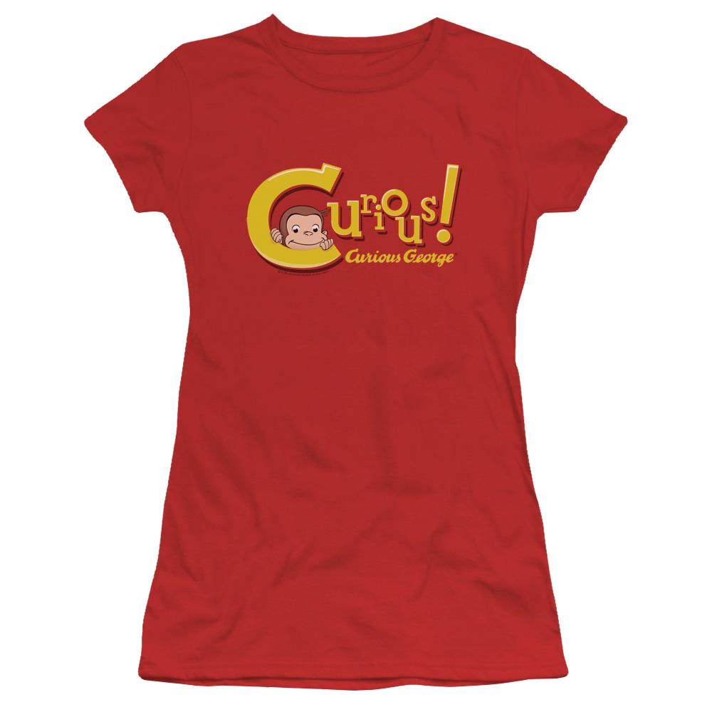 Curious George Curious - Juniors T-Shirt