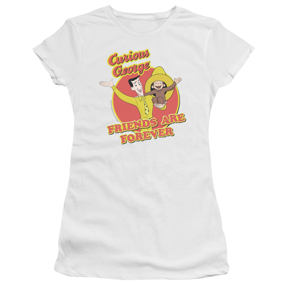 Curious George Friends - Juniors T-Shirt