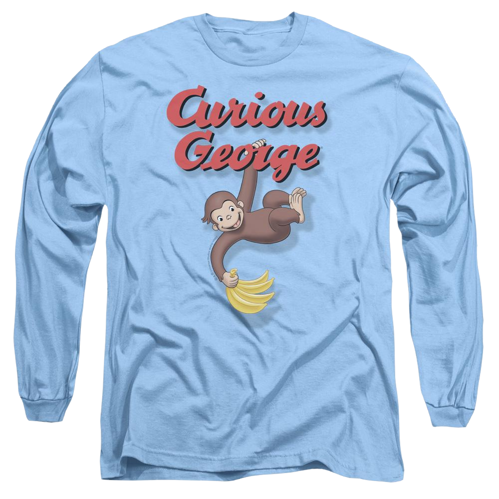 Curious George Hangin Out - Men's Long Sleeve T-Shirt
