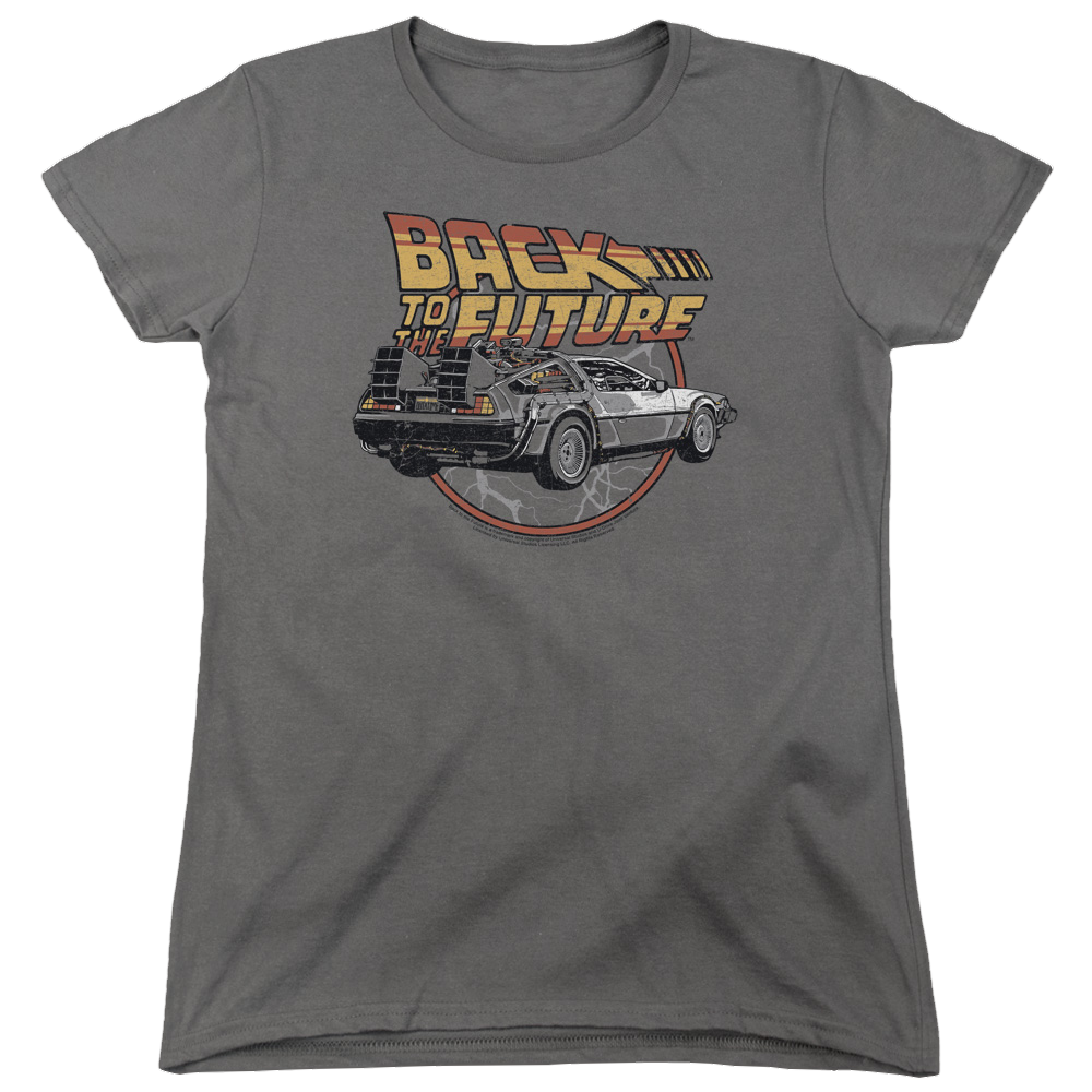 Back To The Future Time Machine - Women's T-Shirt