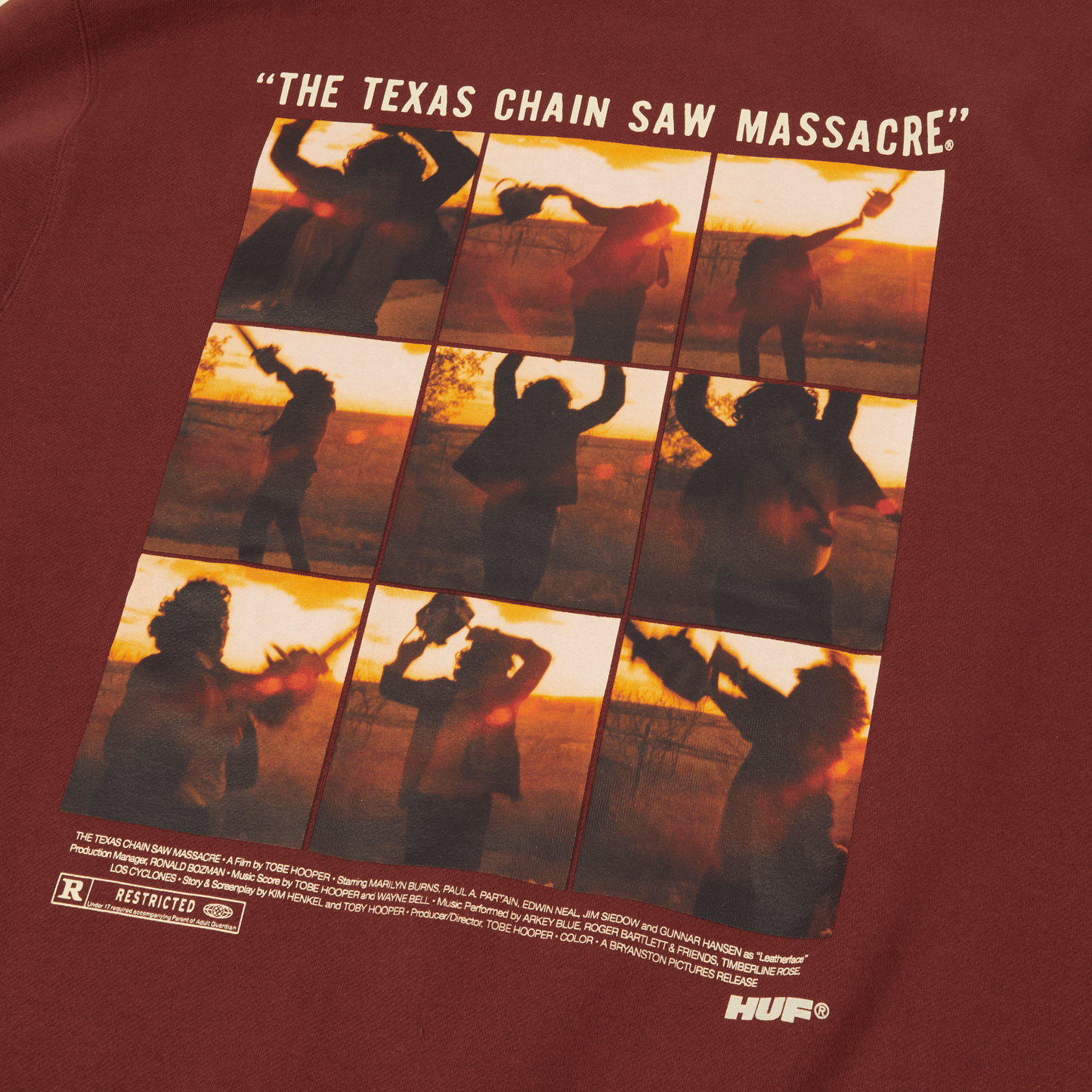 HUF x The Texas Chainsaw Massacre Unparalleled Terror Crewneck Sweatshirt