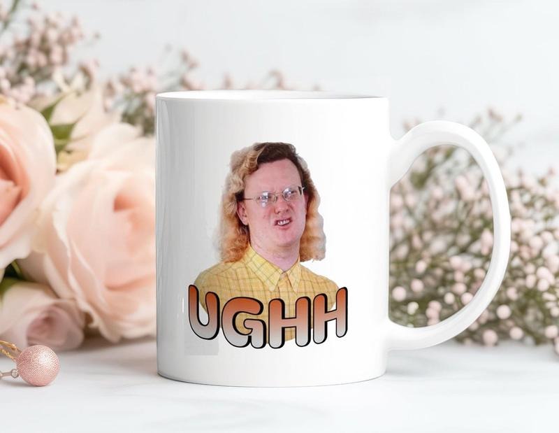 Ugh James from Love on The Spectrum Coffee Mug, White Mug 11OZ-15OZ, Gift idea