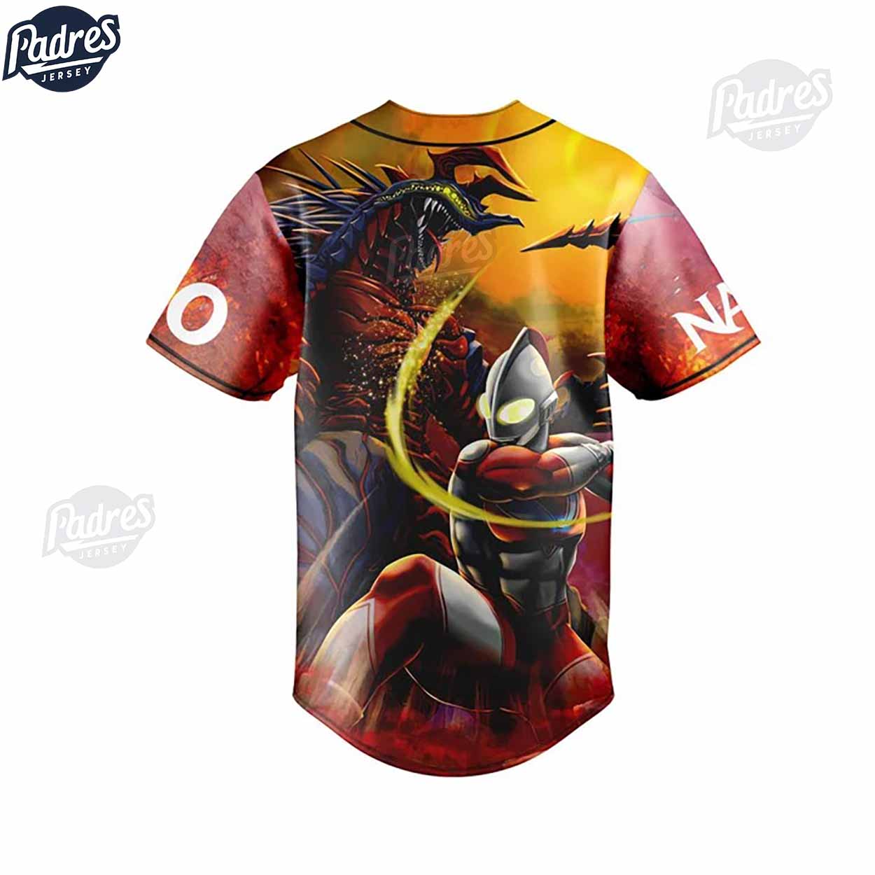 Ultraman Custom Baseball Jersey - Padres Jersey Oasis: Elevate Your Baseball Style Game