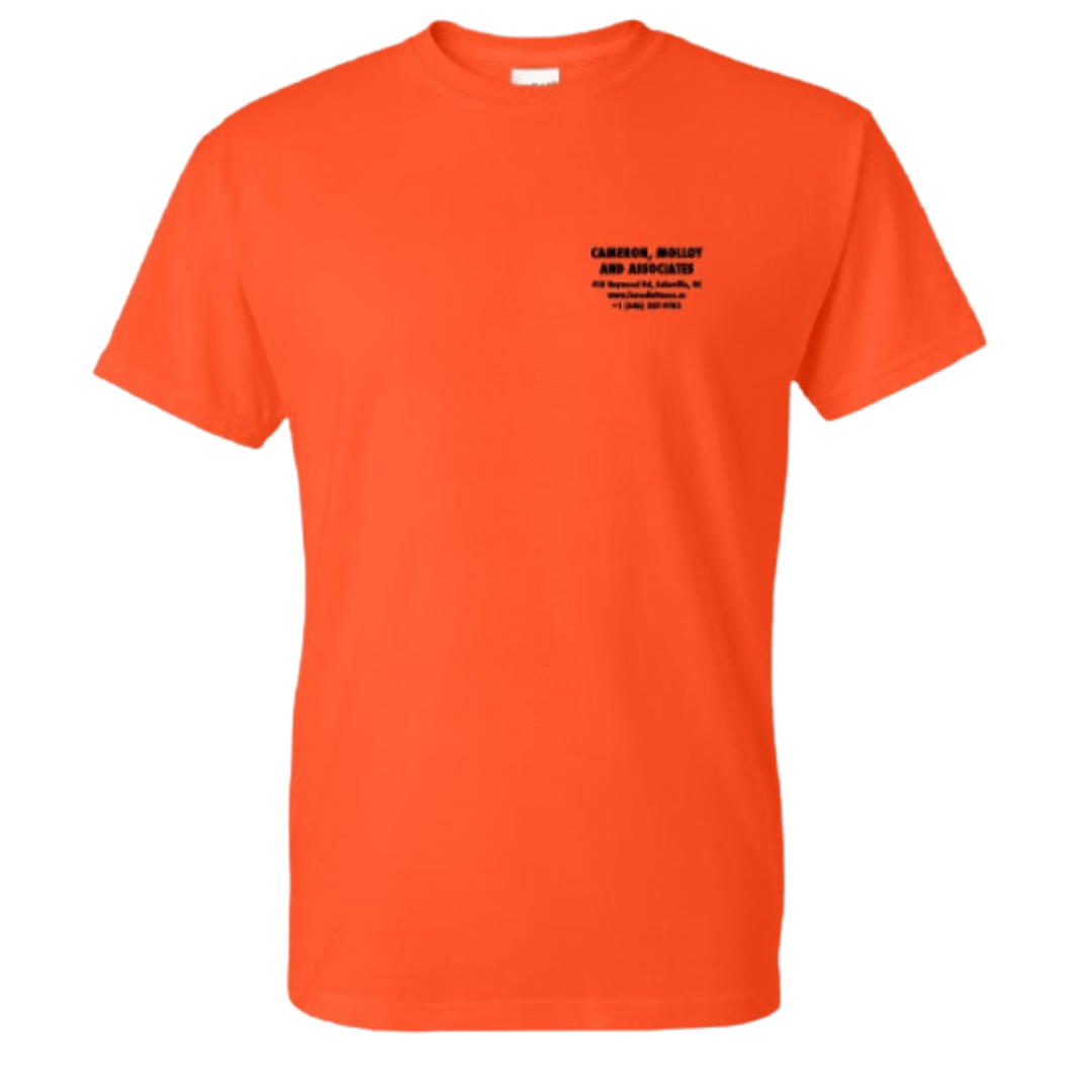 Alex Cameron  / Construction tee - Orange