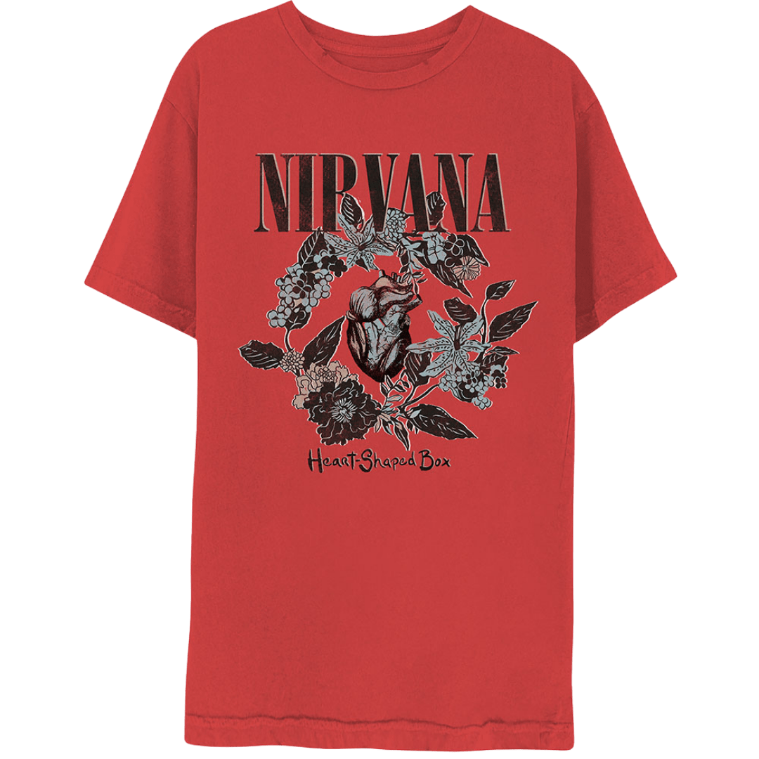 Nirvana  / Heart-Shaped Box Tee
