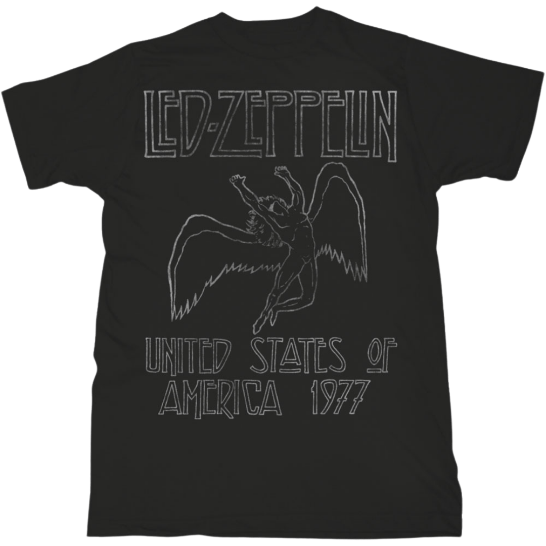 Led Zeppelin  / USA '77 Tee