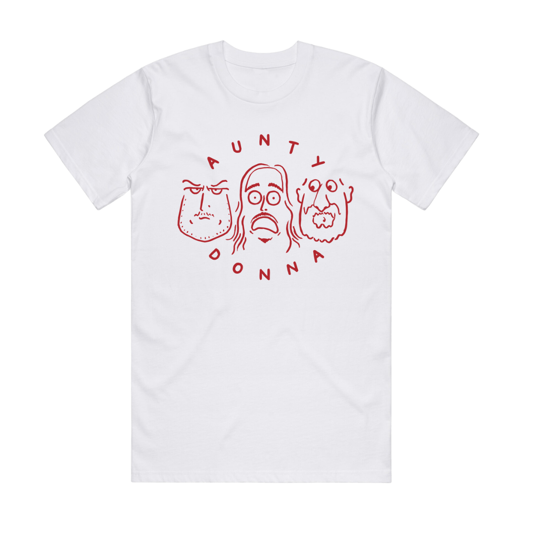 Aunty Donna / White Faces Tee