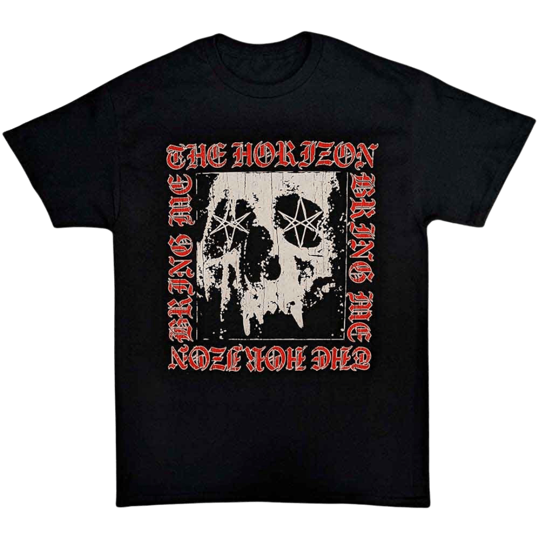 Bring Me The Horizon / Metal Logo Skull Tee