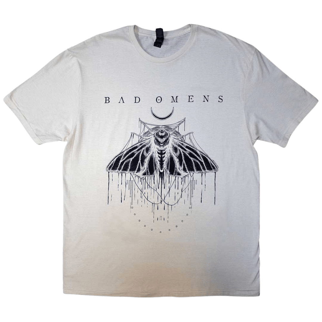 Bad Omens / Moth Tee (White)