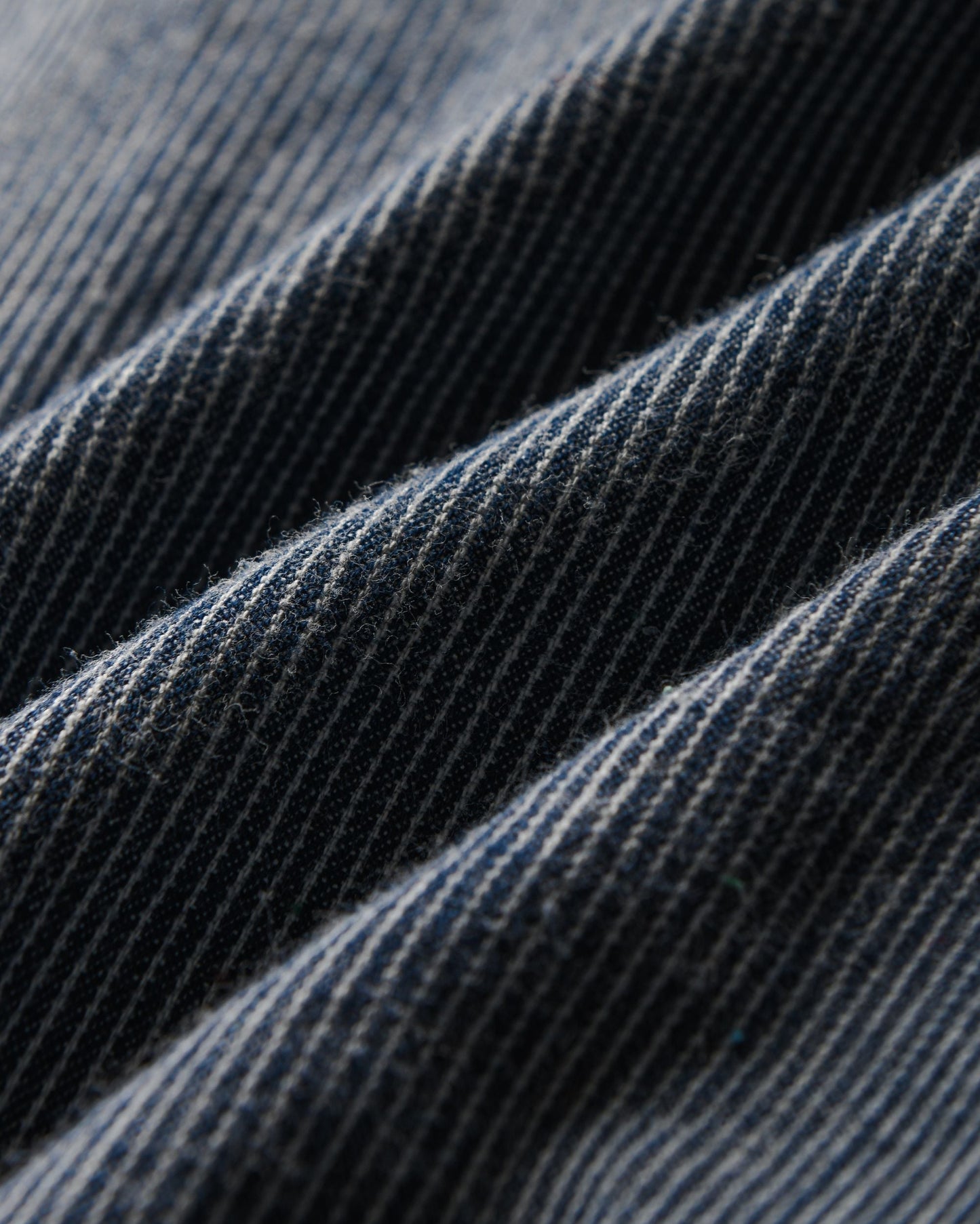 The Ethan Men's Western Shirt in Train Robbers Indigo Stripe